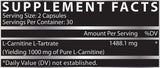 Nutrex L-Carnitine 1000 Capsules