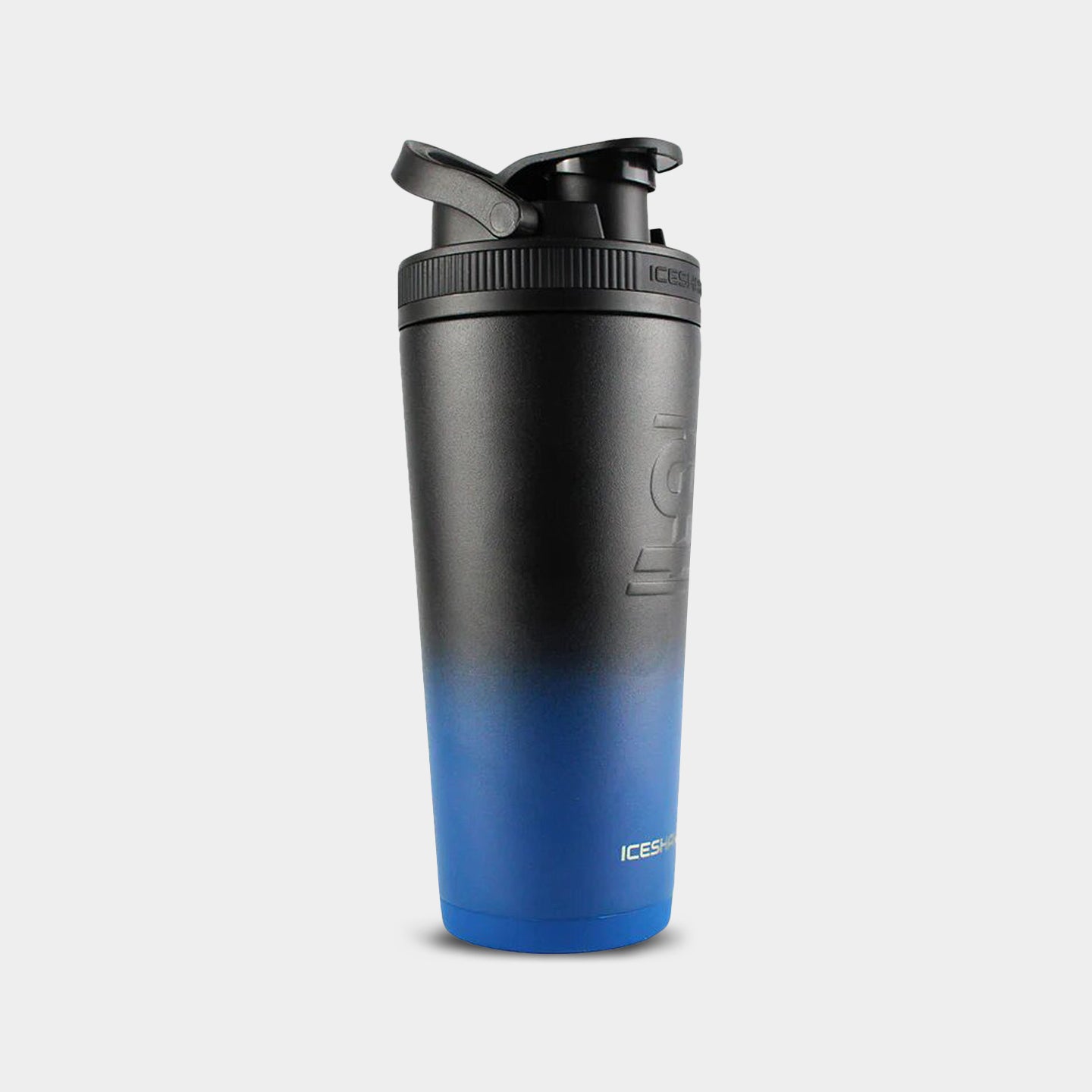 Ice Shaker 26oz. Protein Shaker Bottle Navy Black Ombre A1
