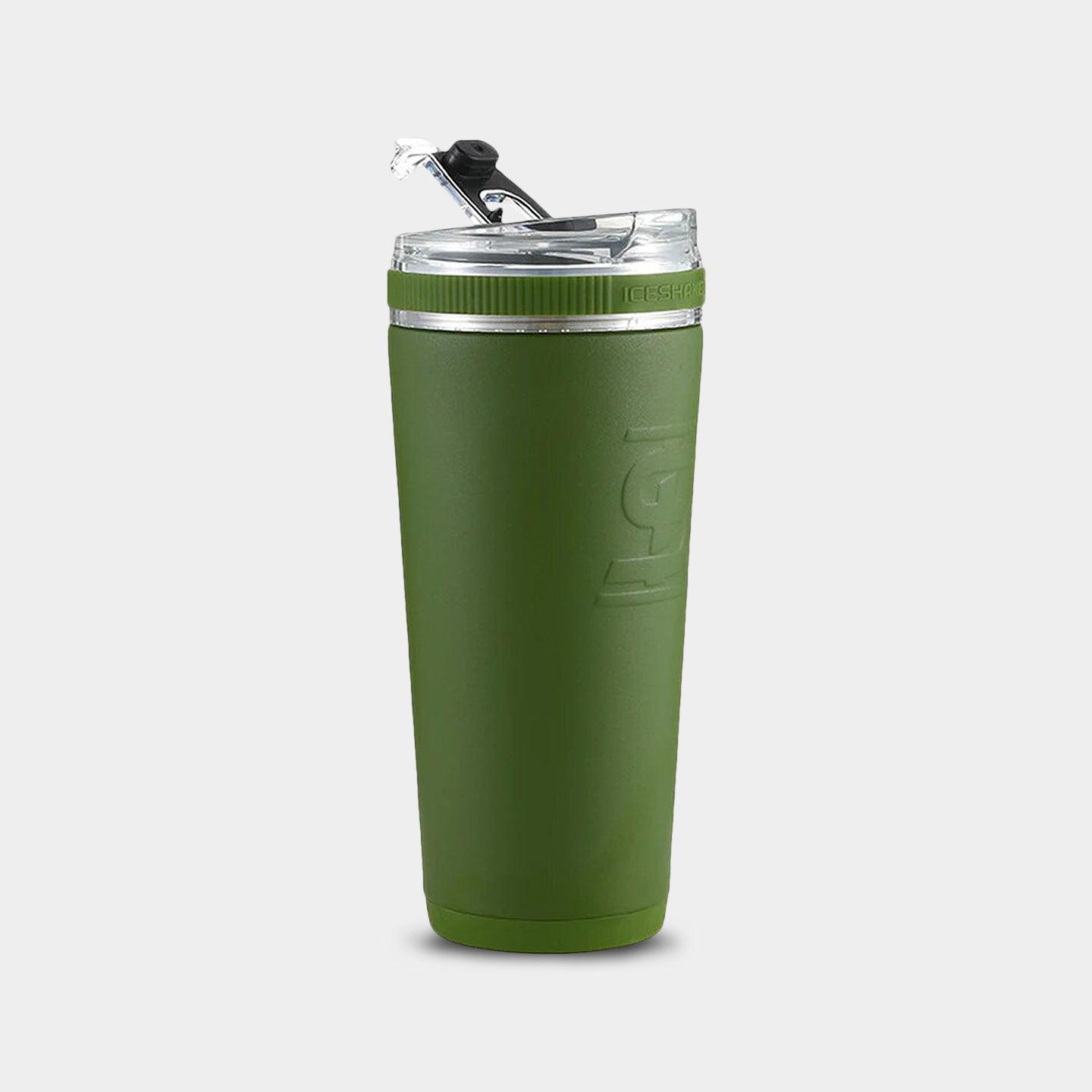 Ice Shaker Insulated Flex Bottle, 26oz, Green A1