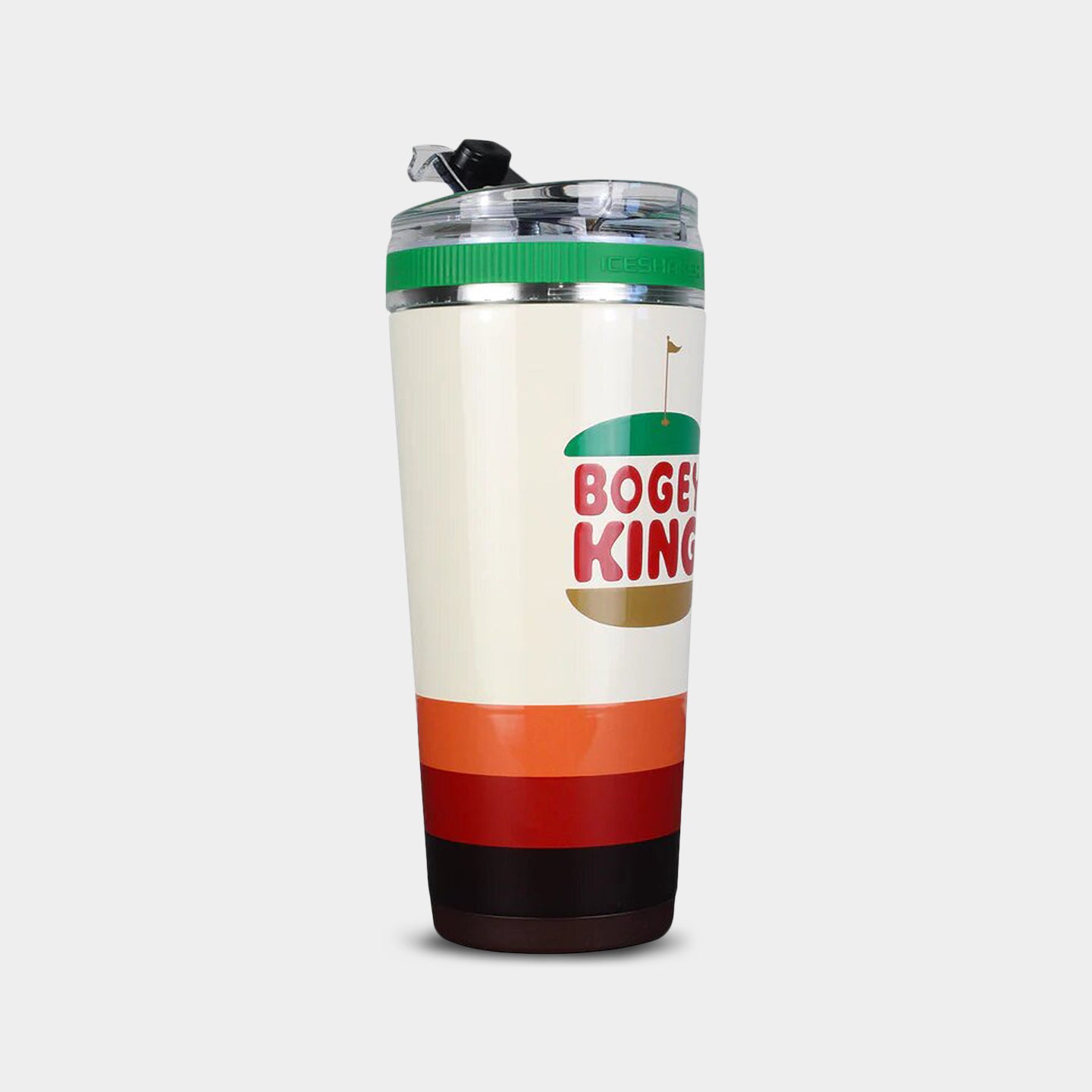 Ice Shaker Insulated Flex Bottle, 26oz, Bogey King A1