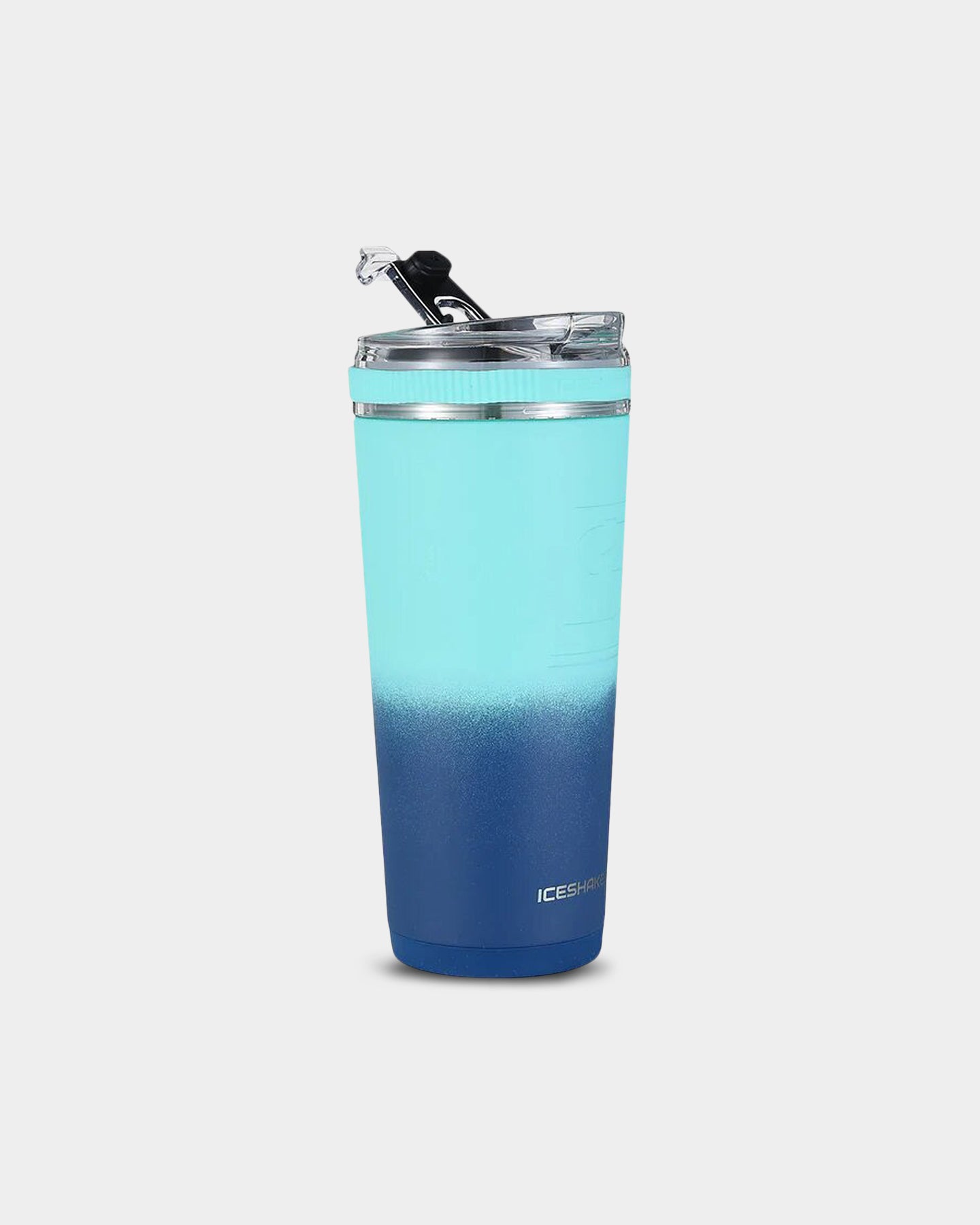 Ice Shaker Insulated Flex Bottle, 26oz, Navy Mint Ombre A1