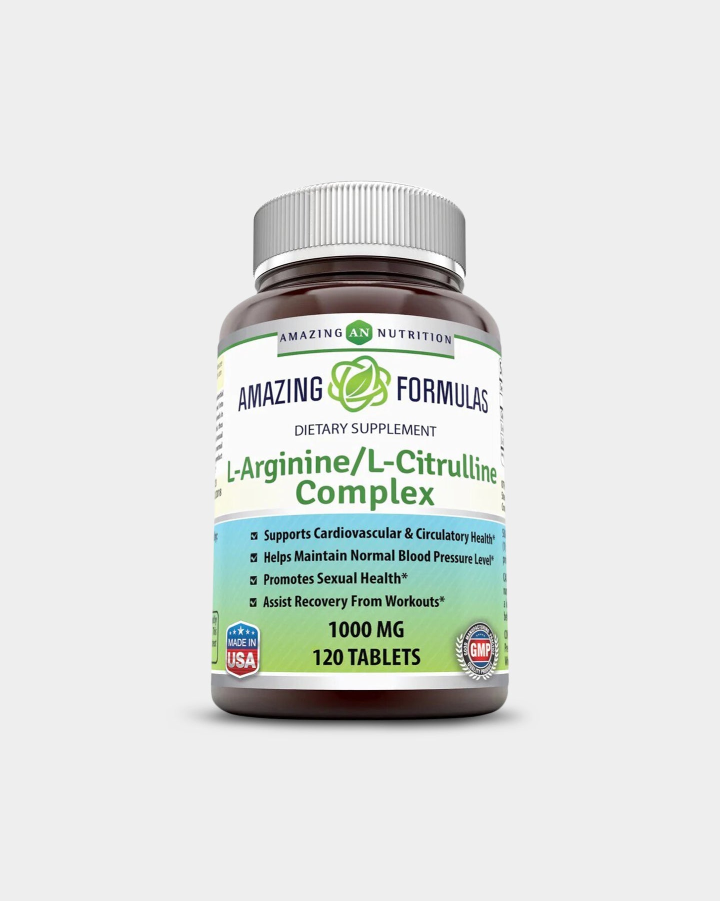 Amazing Nutrition Amazing Formulas L - Arginine / L - Citrulline 1000 Mg - Bodybuilding.com