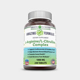 Amazing Nutrition Amazing Formulas L - Arginine / L - Citrulline 1000 Mg - Bodybuilding.com