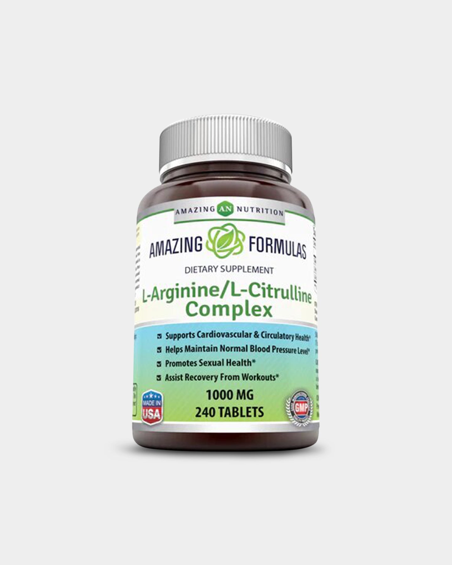 Amazing Nutrition Amazing Formulas L - Arginine / L - Citrulline 1000 Mg - Bodybuilding.com