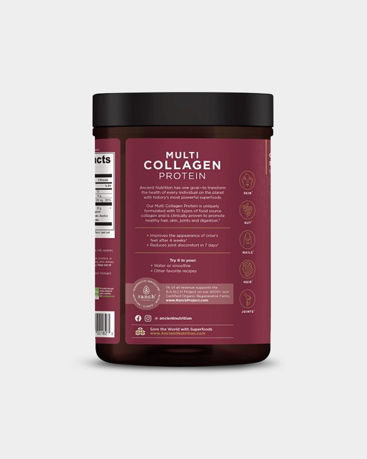 Ancient Nutrition Multi Collagen Protein - 20g - Bodybuilding.com