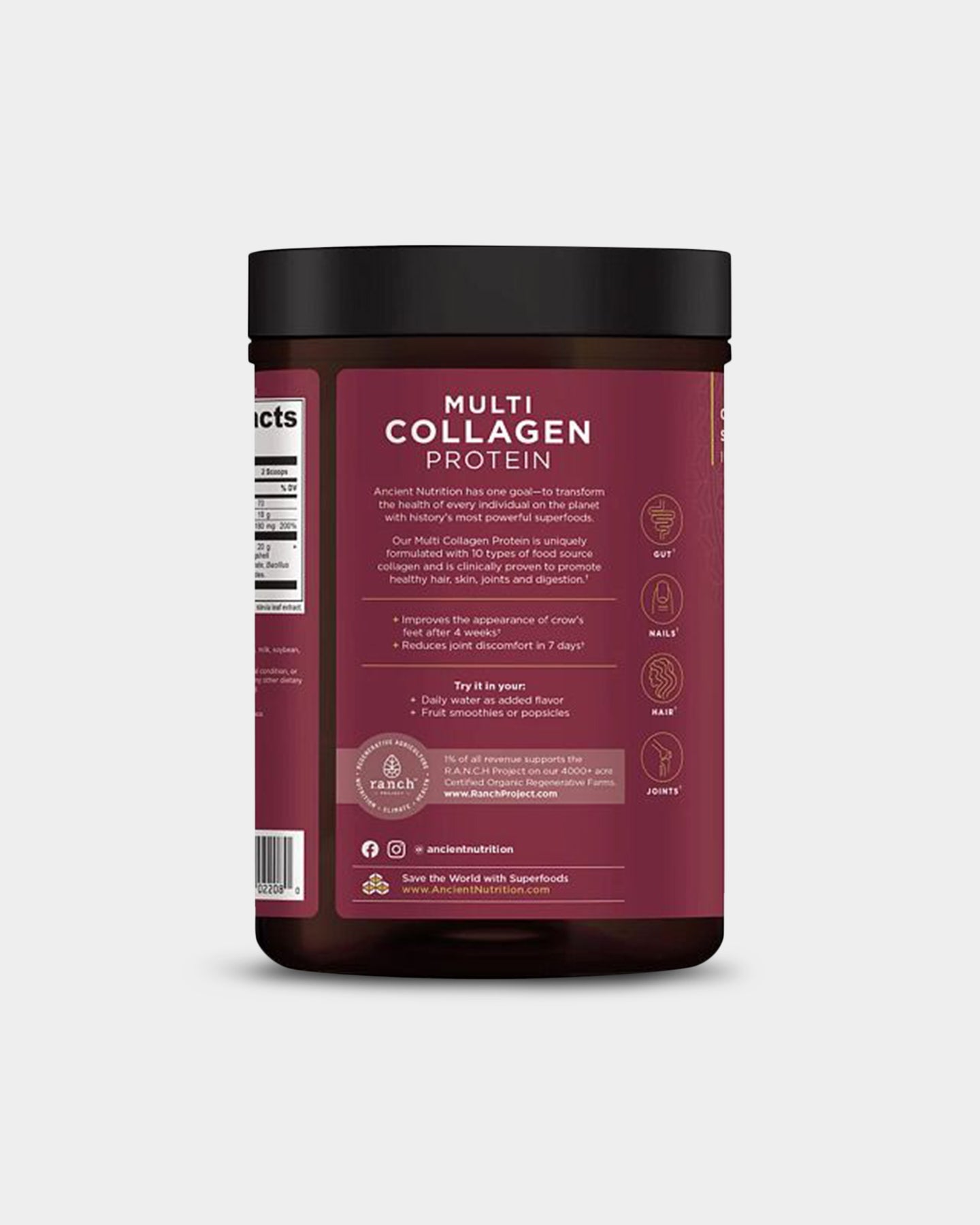 Ancient Nutrition Multi Collagen Protein - 20g - Bodybuilding.com