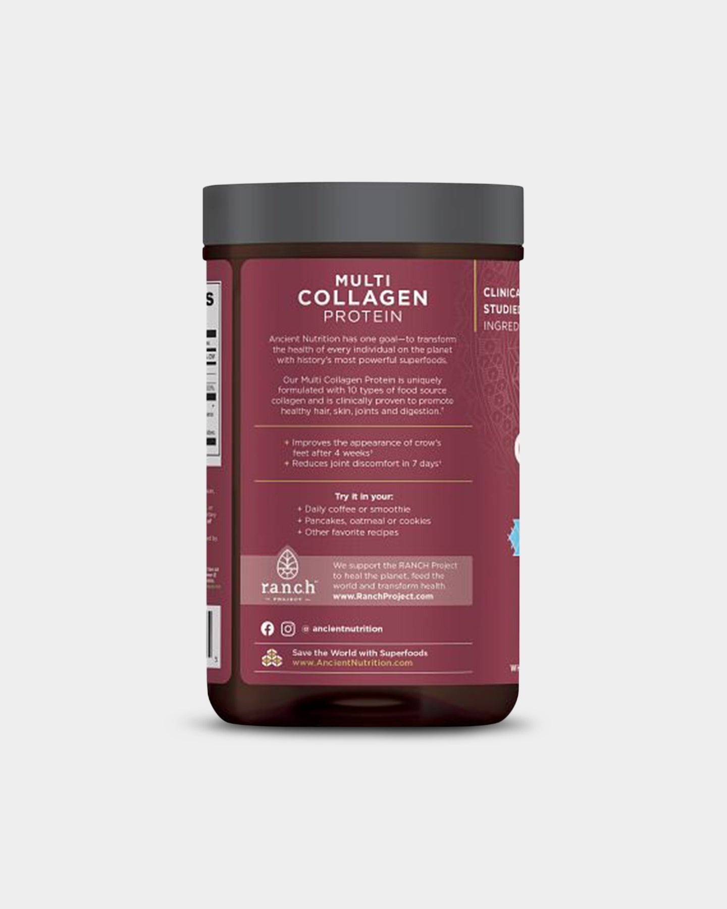 Ancient Nutrition Multi Collagen Protein - 20g - Bodybuilding.com