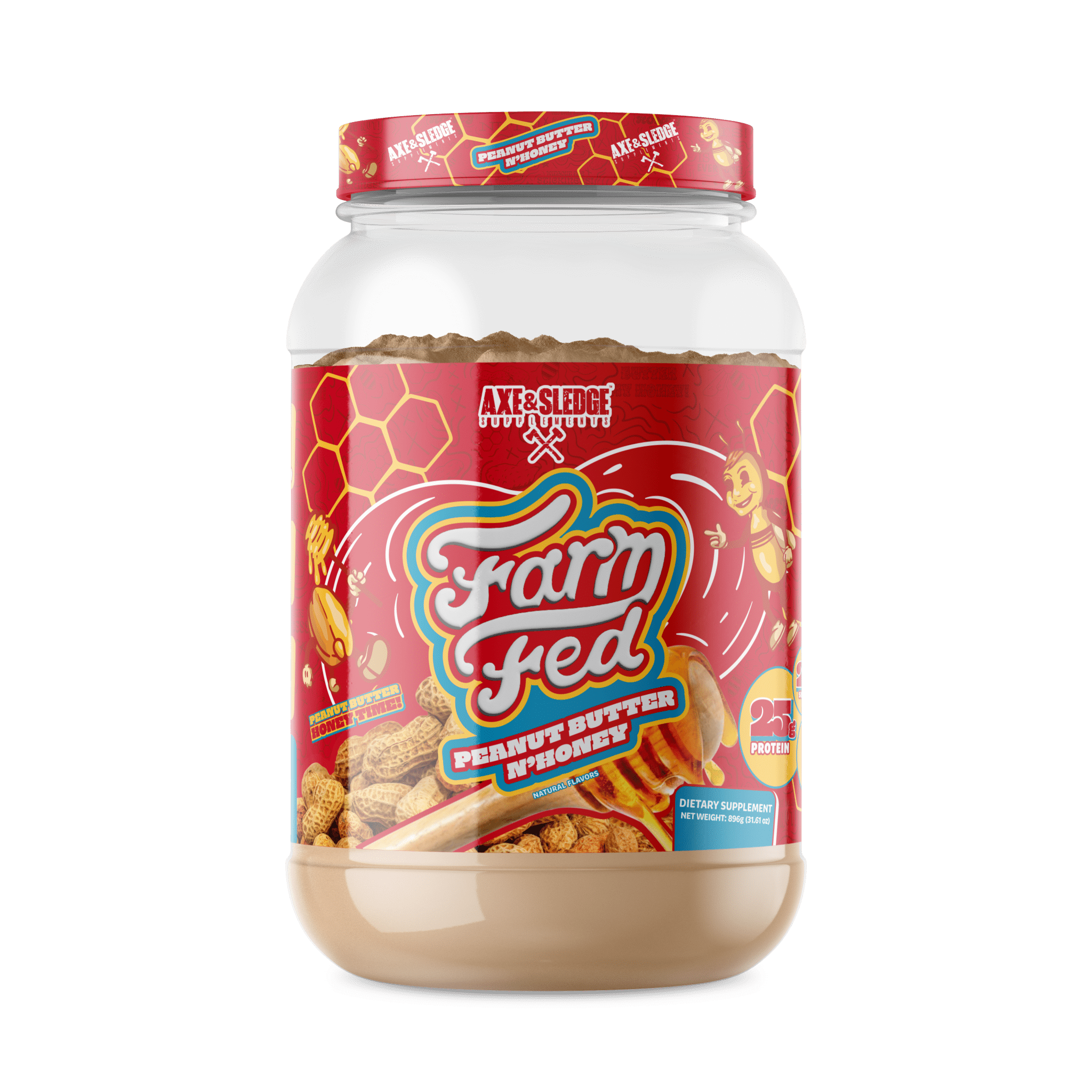 Axe & Sledge Farm Fed 25g Whey Isolate Protein - Bodybuilding.com