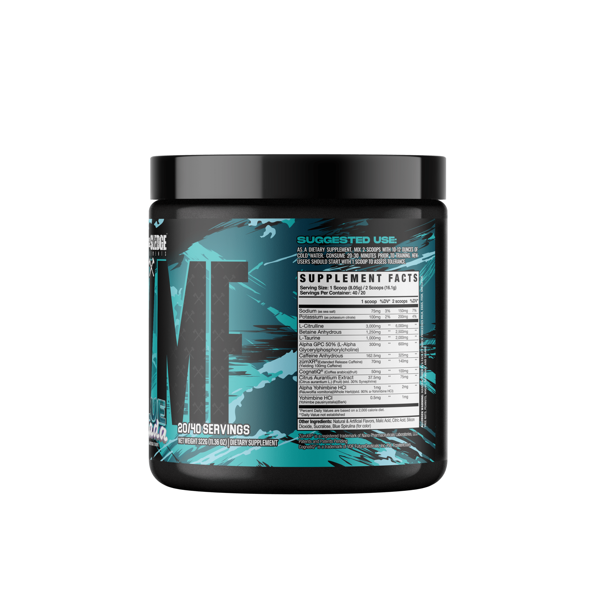 Axe & Sledge HWMF High Stim Pre - Workout - Bodybuilding.com