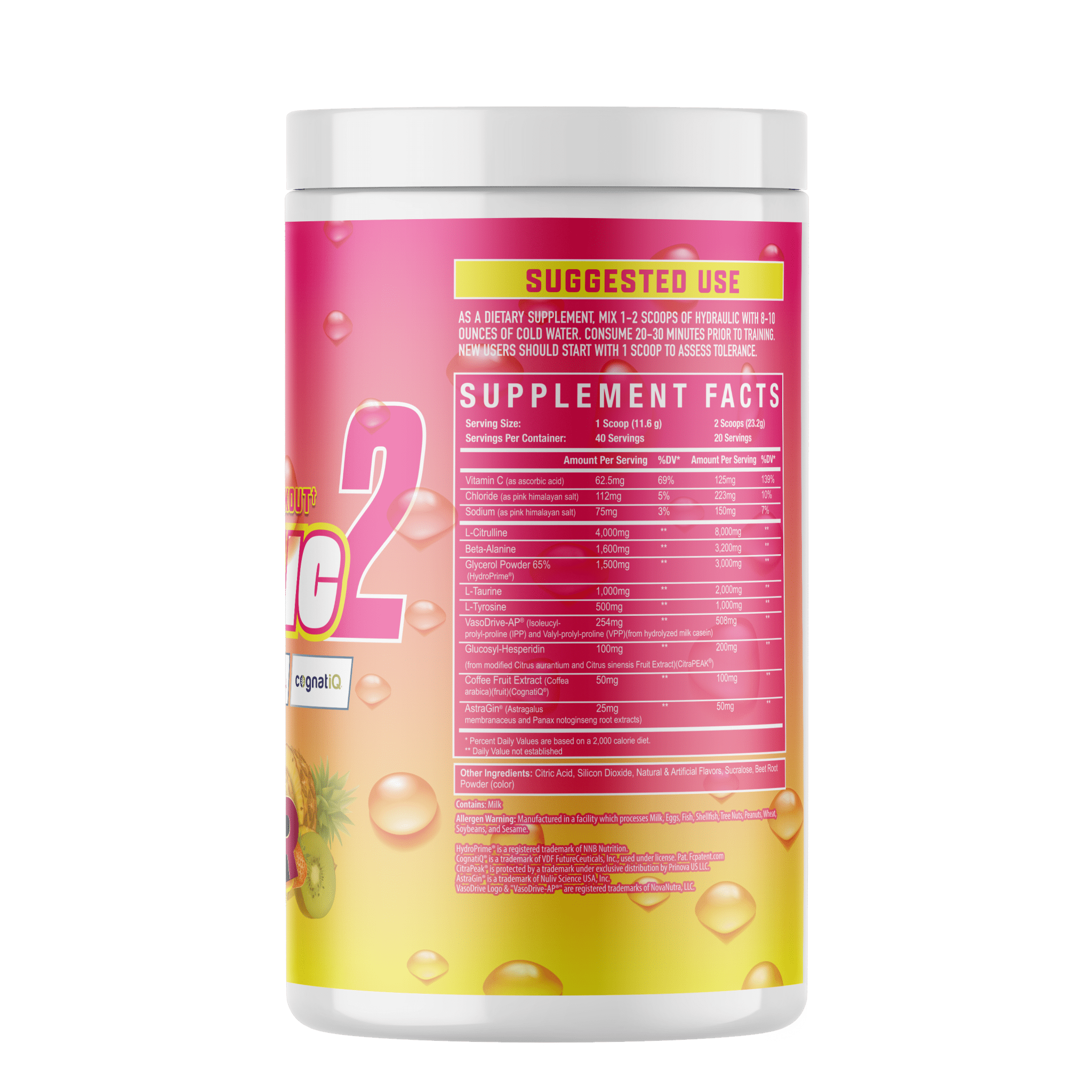 Axe & Sledge Hydraulic V2 Non - Stim Pre - Workout - Bodybuilding.com