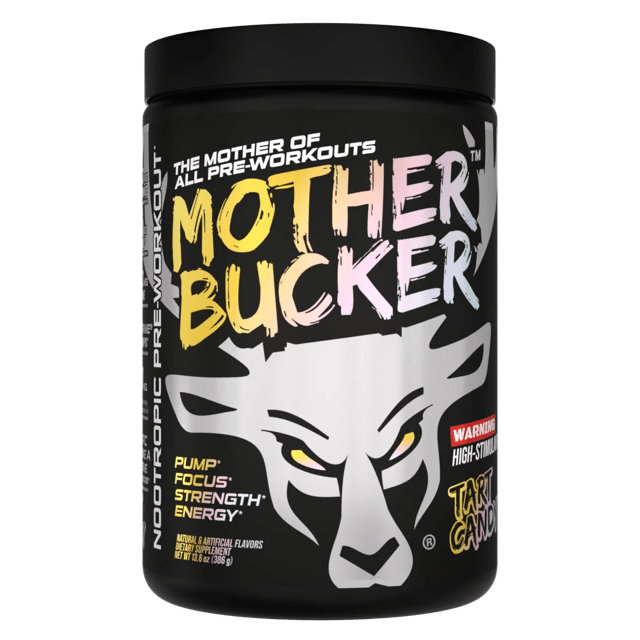 Bucked Up Mother Bucker Pre - Workout, Tart Candy - Bodybuilding.com