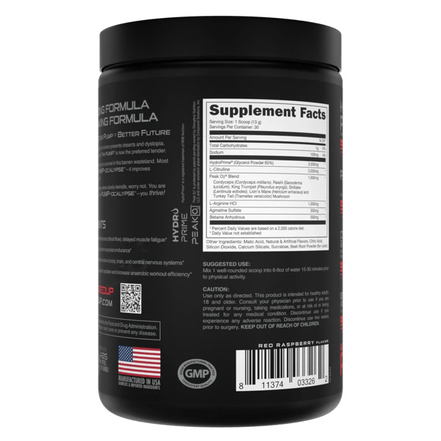 Bucked Up Pump - Ocalypse Nitric Oxide Supplement - Bodybuilding.com