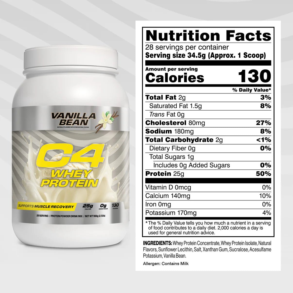 C4 Whey Protein - Bodybuilding.com