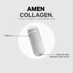 Codeage Amen Grass - Fed Hydrolyzed Collagen Peptides Capsules - Bodybuilding.com