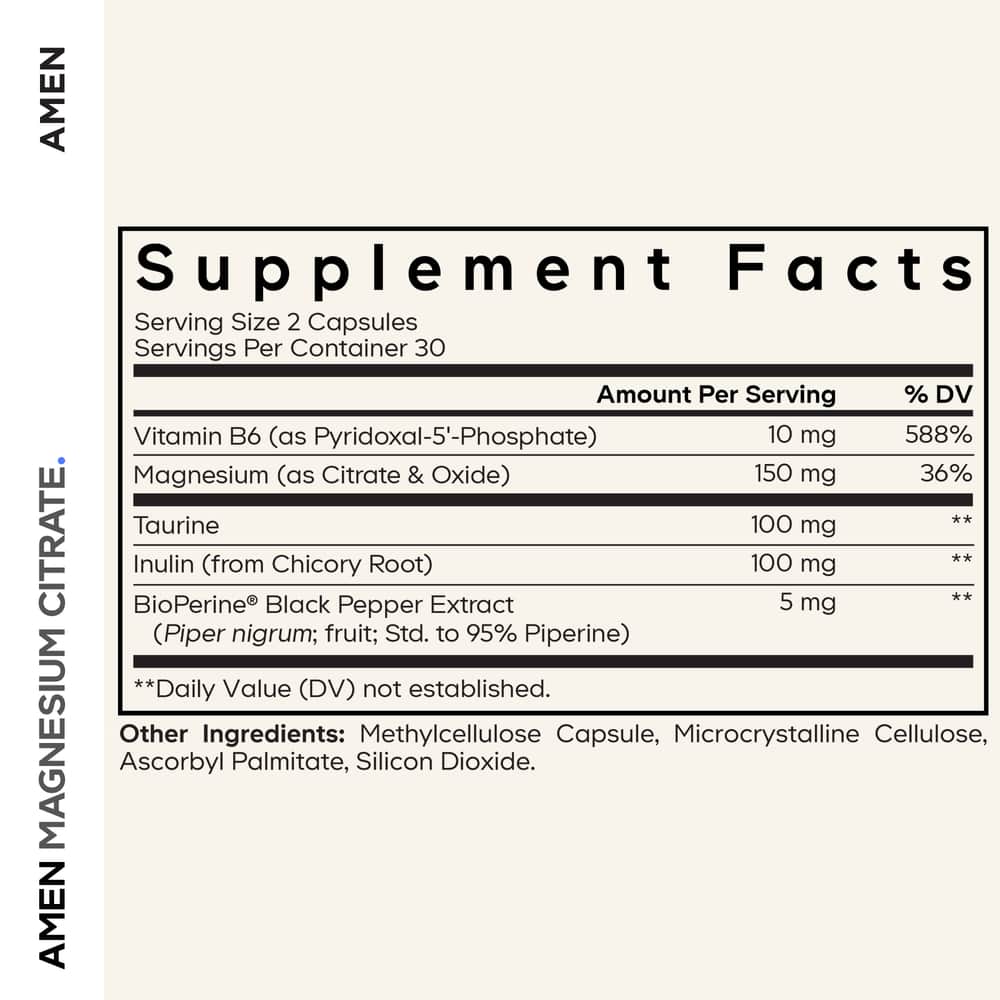 Codeage Amen Magnesium Citrate - Bodybuilding.com