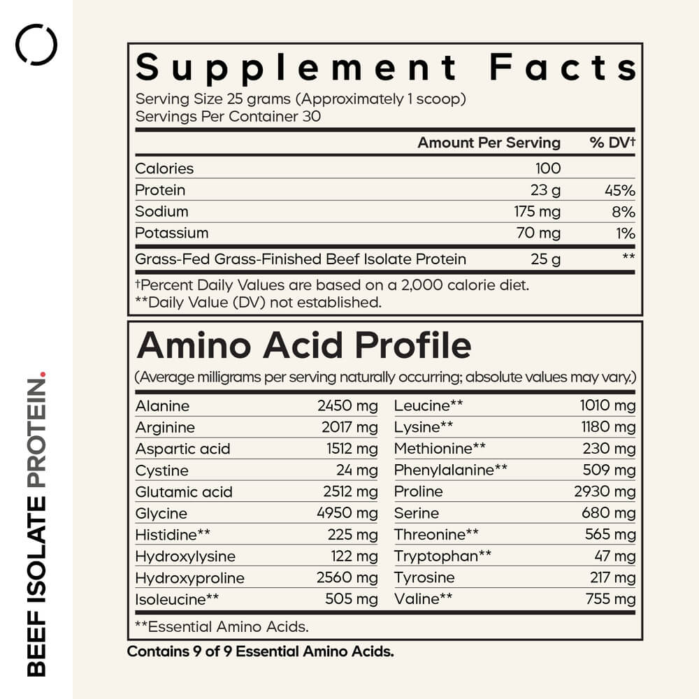 Codeage Beef Isolate Protein - Bodybuilding.com