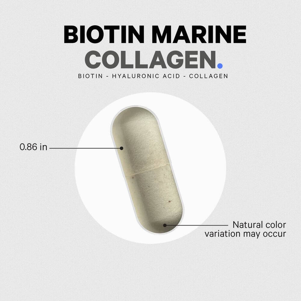 Codeage Biotin Marine Collagen Capsules - Bodybuilding.com