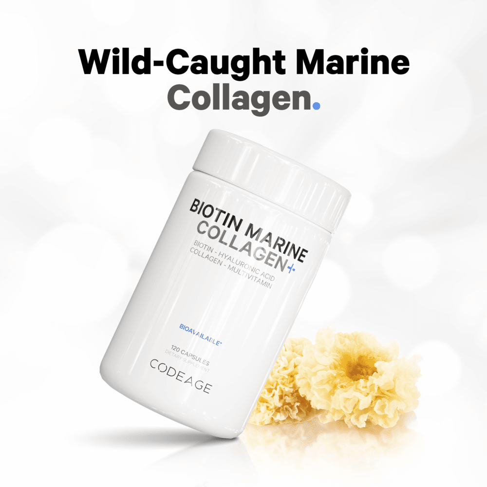 Codeage Biotin Marine Collagen Capsules - Bodybuilding.com