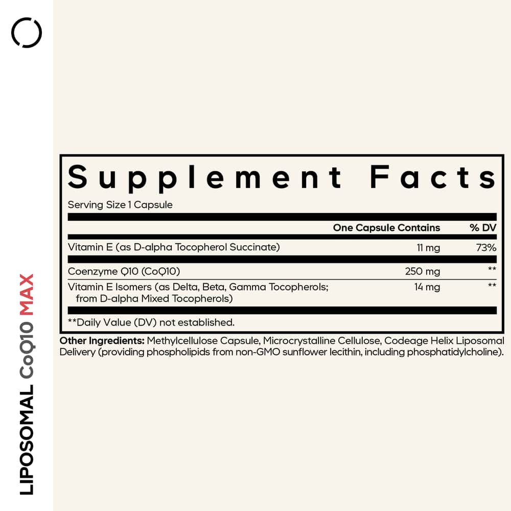 Codeage CoQ 10 Vitamin E Isomers - Bodybuilding.com