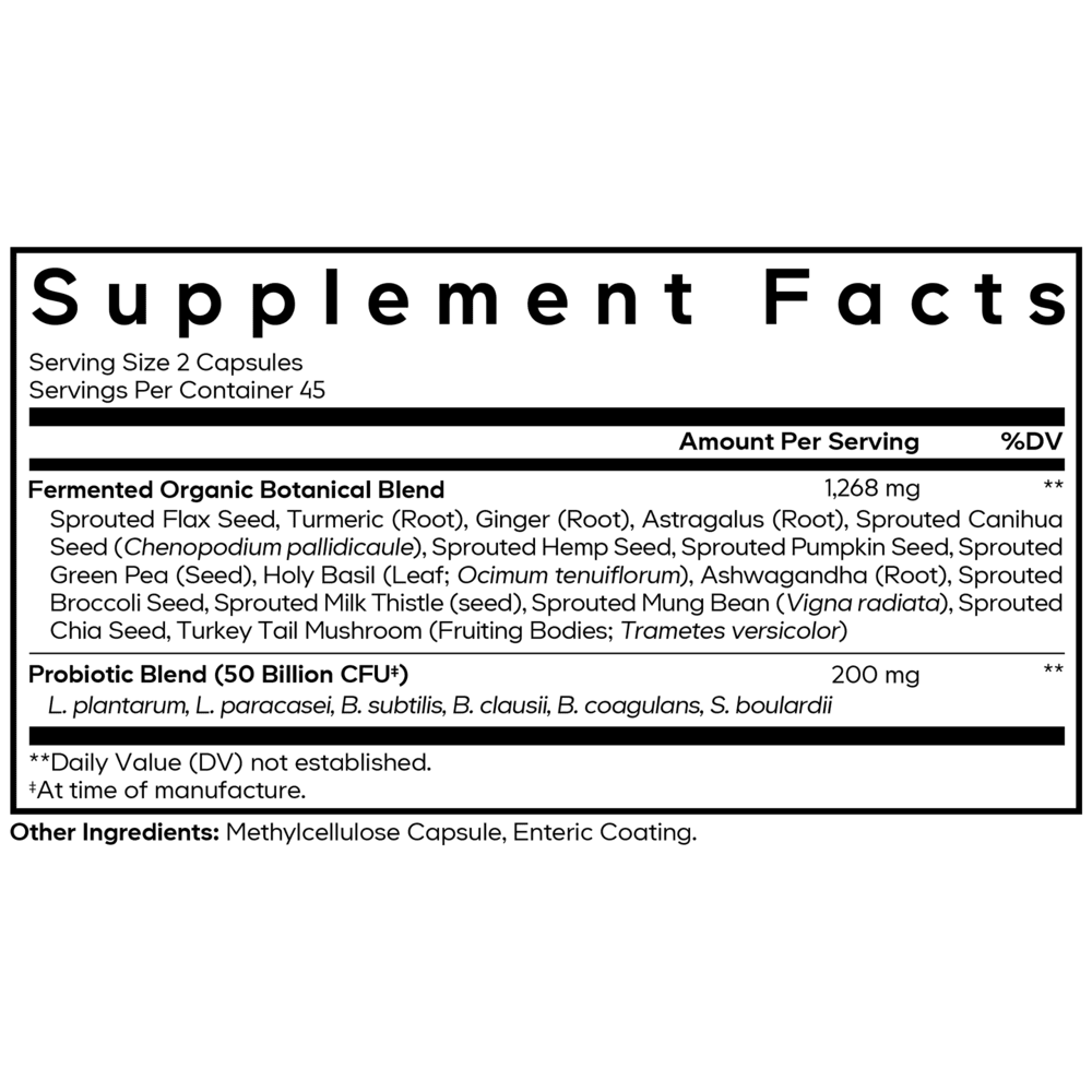 Codeage Digestion SBO Probiotic+ 50 Supplement - Bodybuilding.com