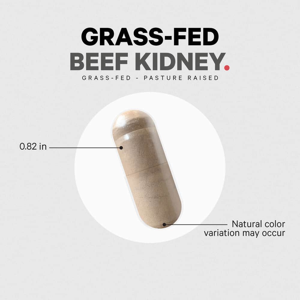 Codeage Grass Fed Beef Kidney Pasture Raised Dietary Supplement - Bodybuilding.com