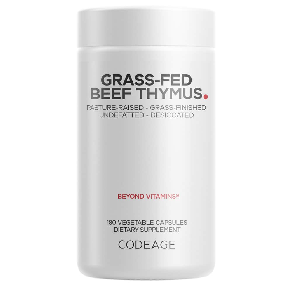 Codeage Grass - Fed Beef Thymus Glandular Supplement - Bodybuilding.com