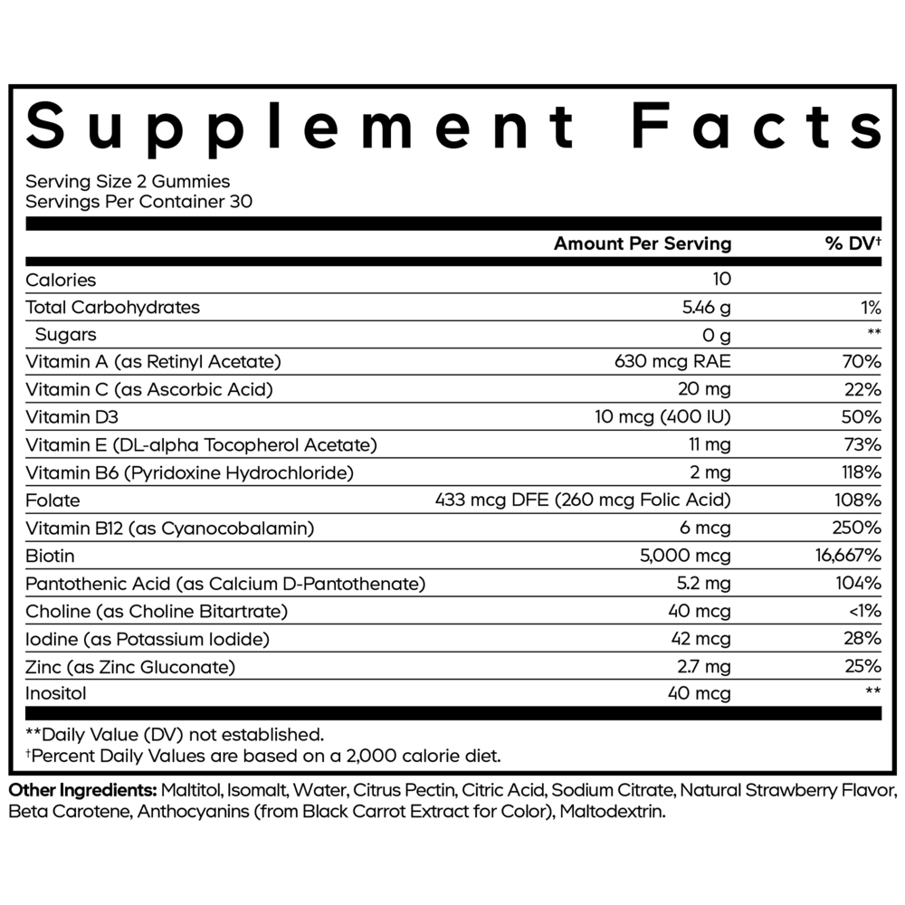 Codeage Hair Gummies - Bodybuilding.com