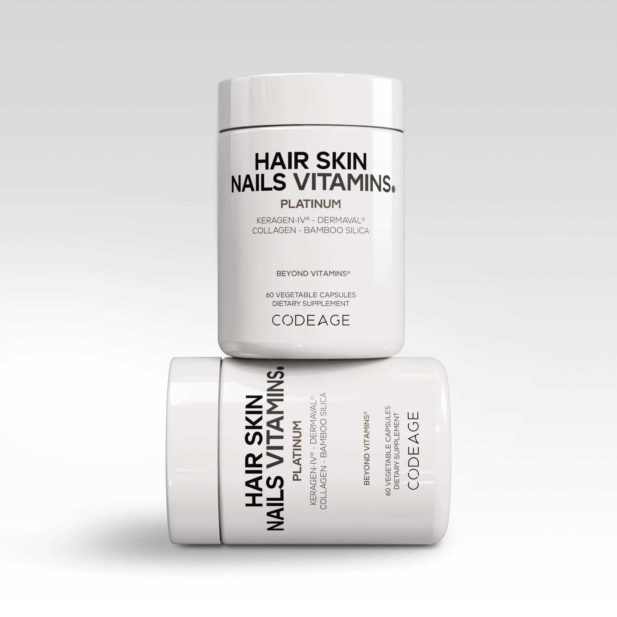 Codeage Hair Skin Nails Vitamins Platinum - Bodybuilding.com