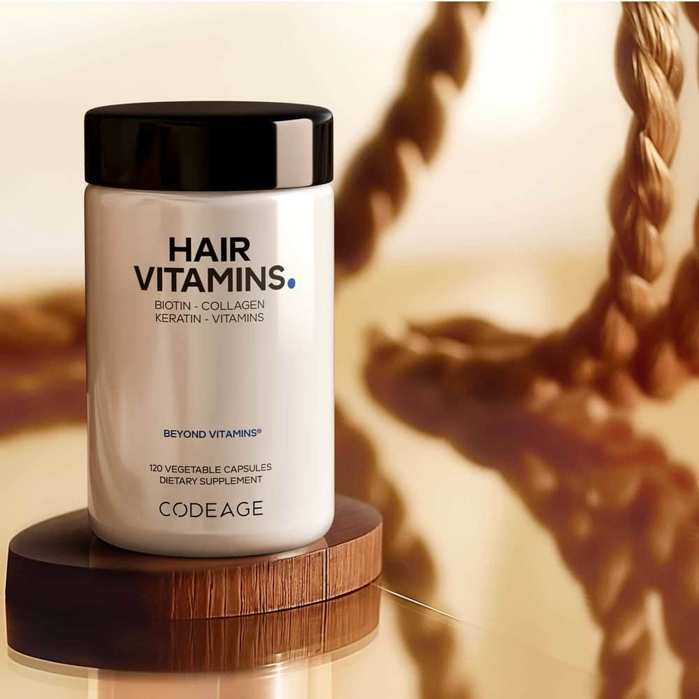Codeage Hair Vitamins Biotin - Collagen - Keartin - Vitamins - Bodybuilding.com
