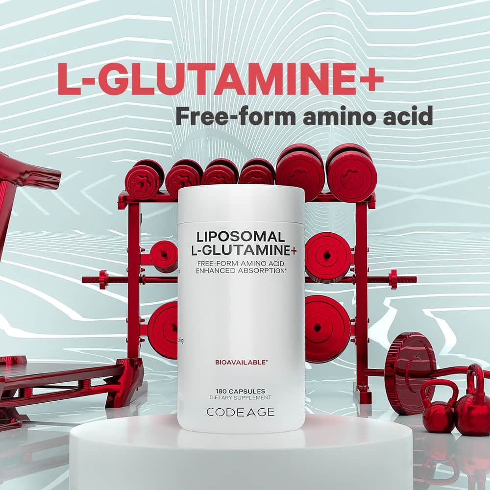 Codeage L - Glutamine+ Free - Form Amino Acid Supplement - Bodybuilding.com