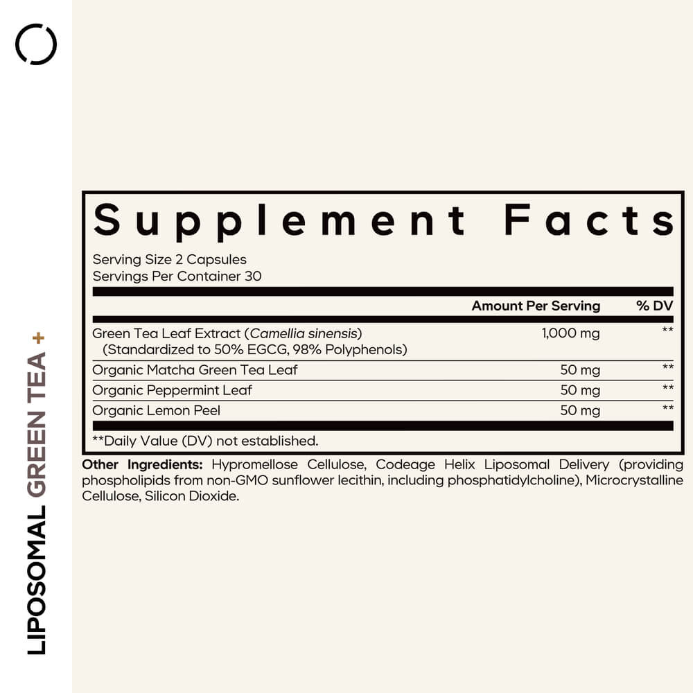 Codeage Liposomal Green Tea+ - Bodybuilding.com