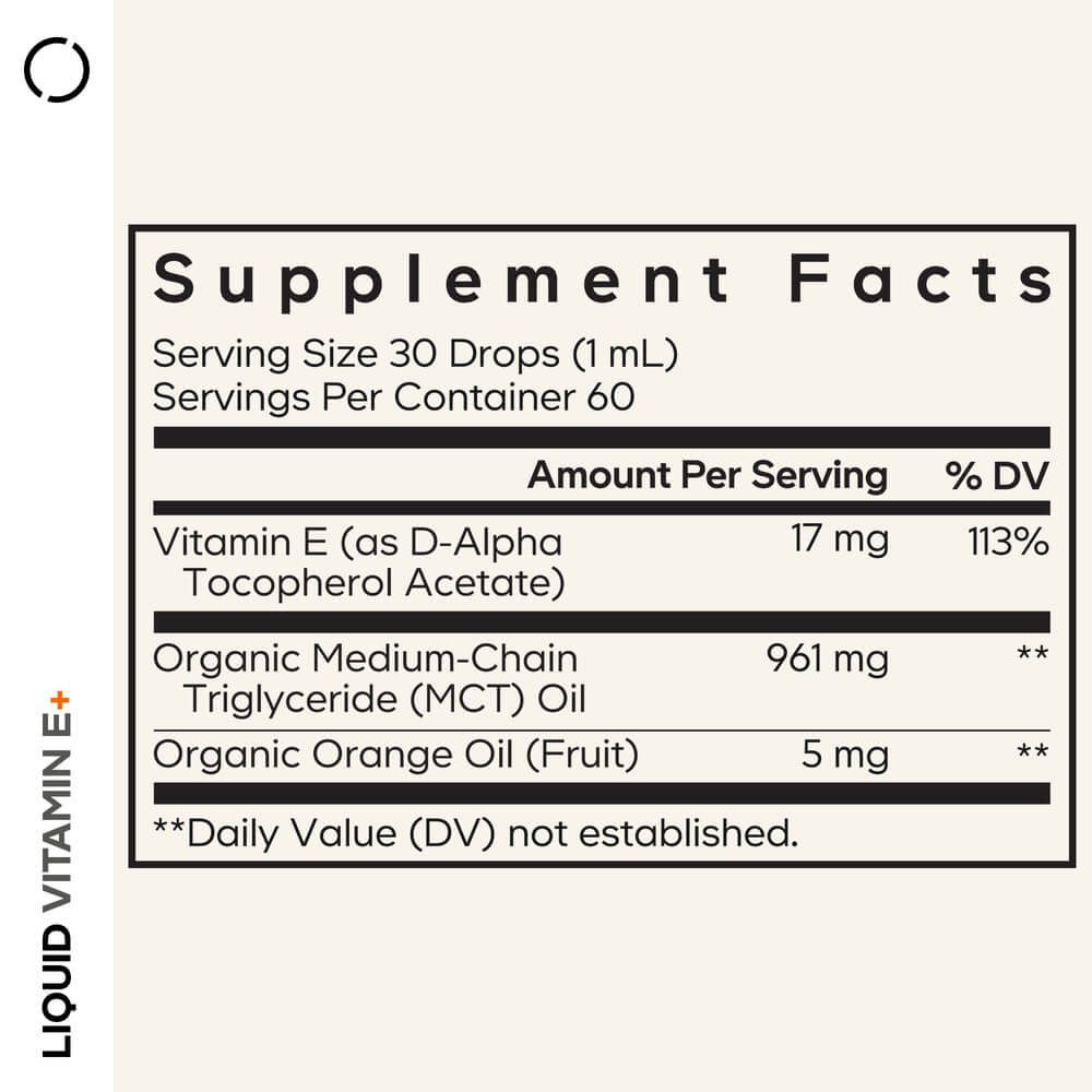 Codeage Liquid Vitamin E+ - Bodybuilding.com