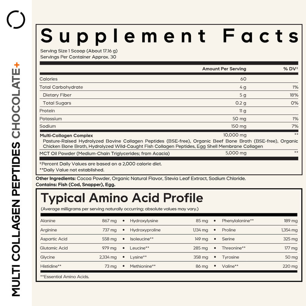 Codeage Multi Collagen Peptides Protein Powder - Bodybuilding.com