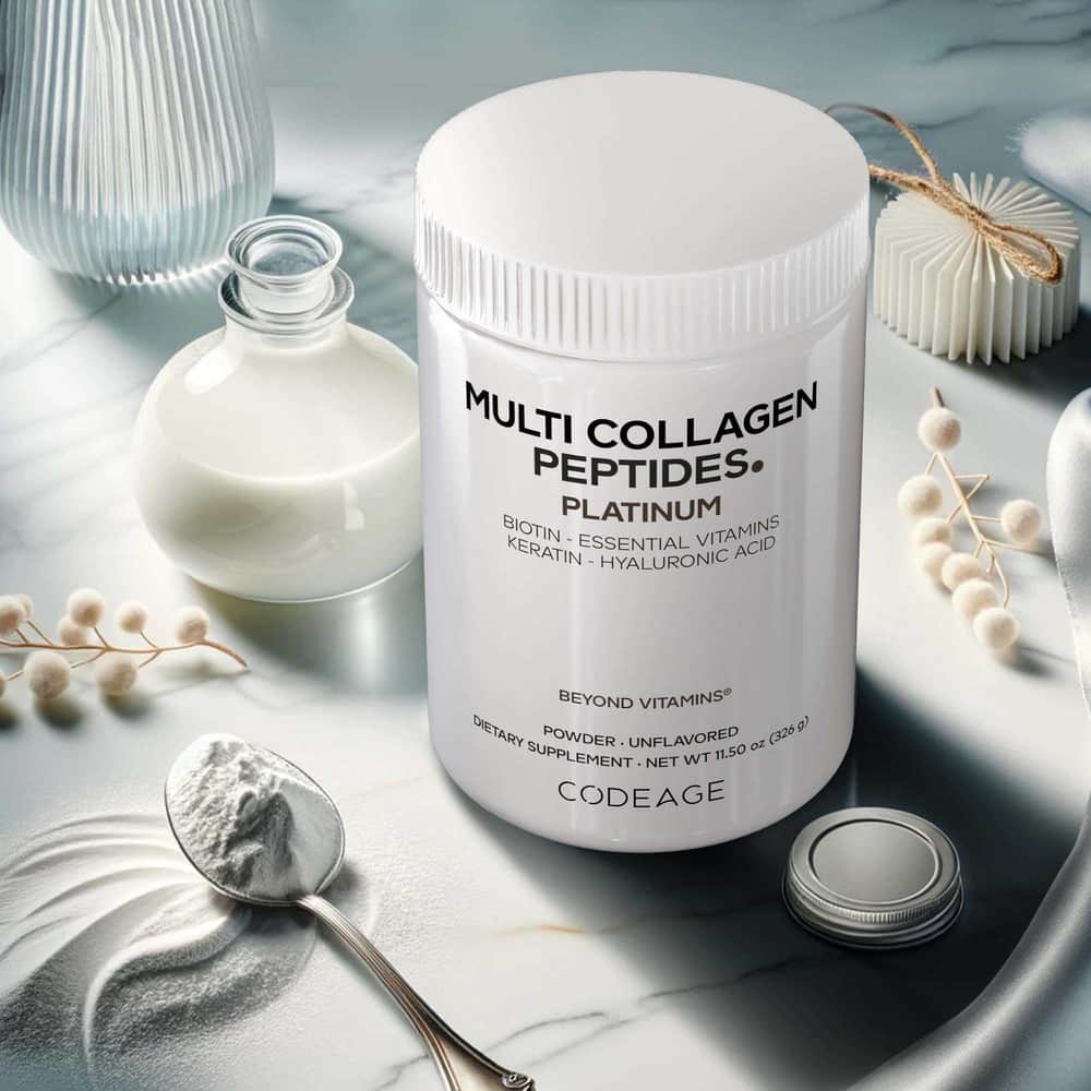 Codeage Platinum Multi Collagen Peptides Powder Supplement - Bodybuilding.com