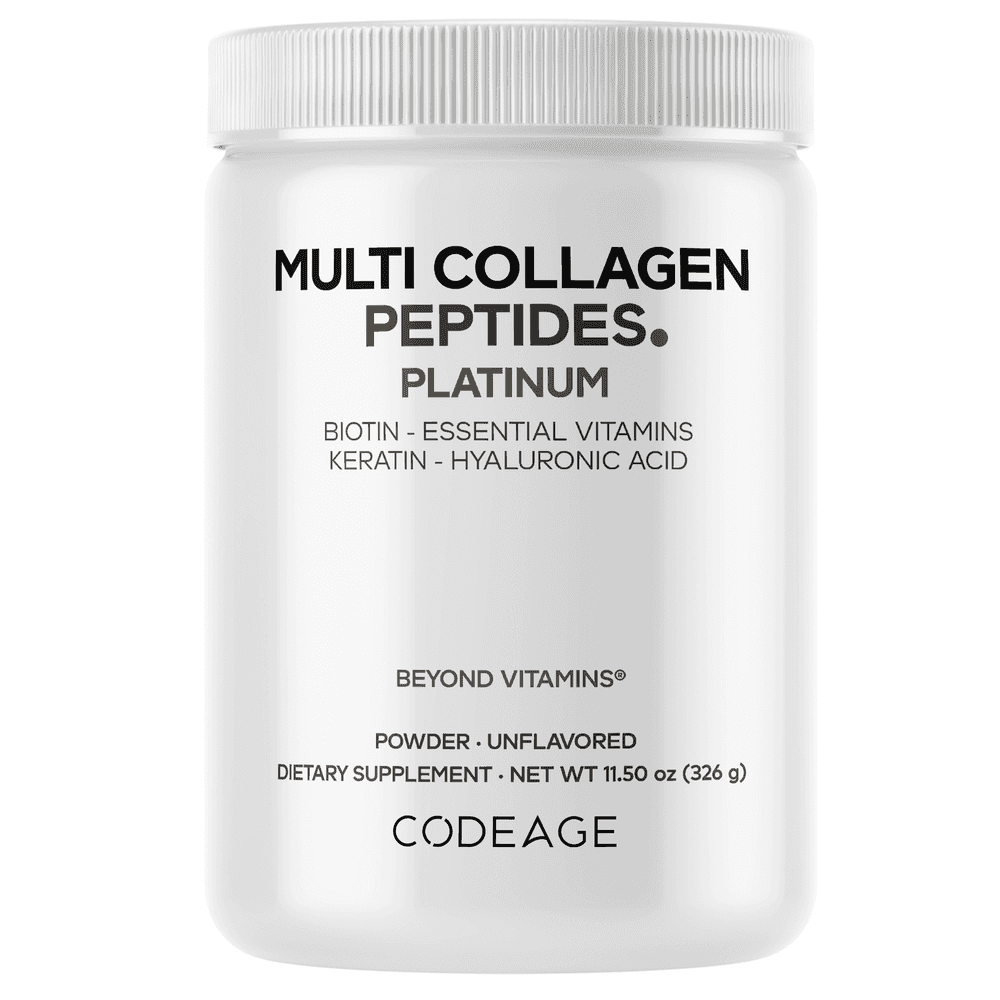 Codeage Platinum Multi Collagen Peptides Powder Supplement - Bodybuilding.com