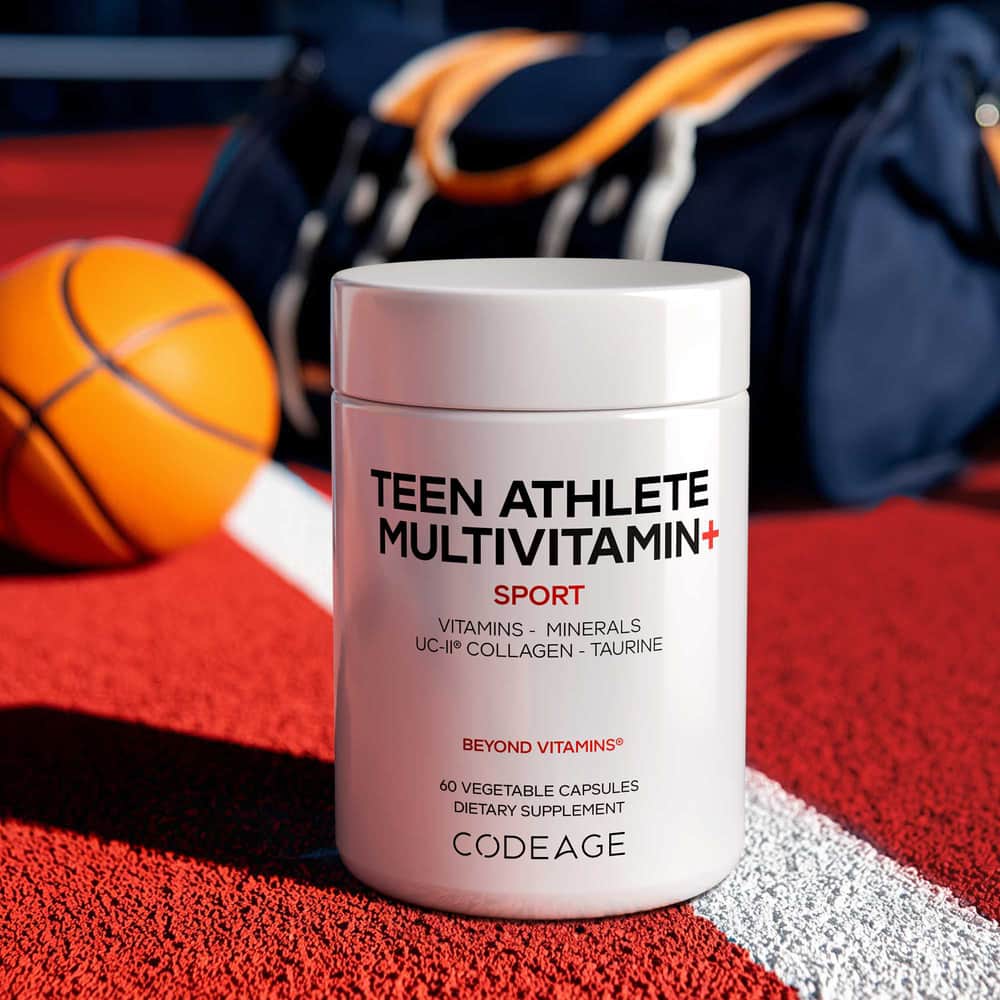 Codeage Teen Athlete Multivitamin+ - Bodybuilding.com