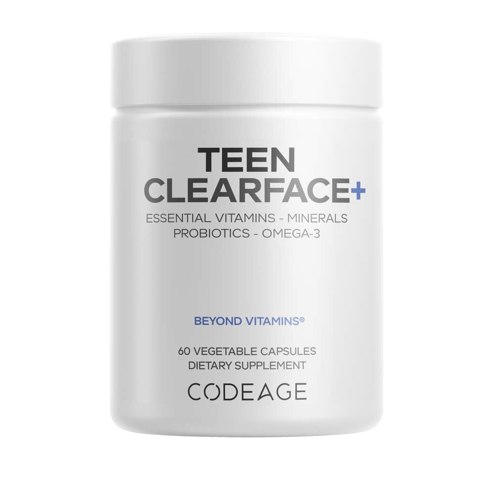 Codeage Teen Clearface+ Multivitamin - Bodybuilding.com