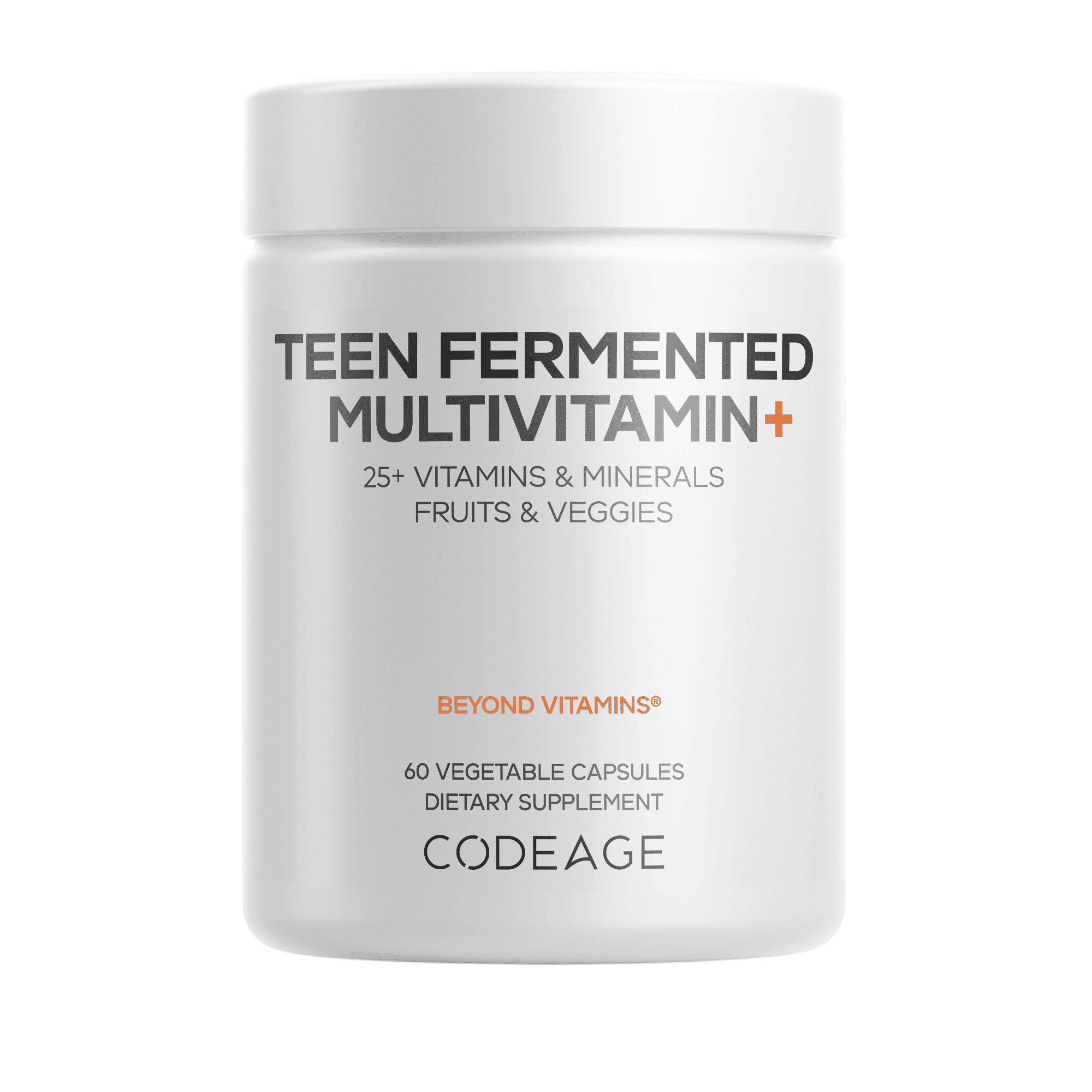 Codeage Teen Fermented Multivitamin+ Supplement - Bodybuilding.com