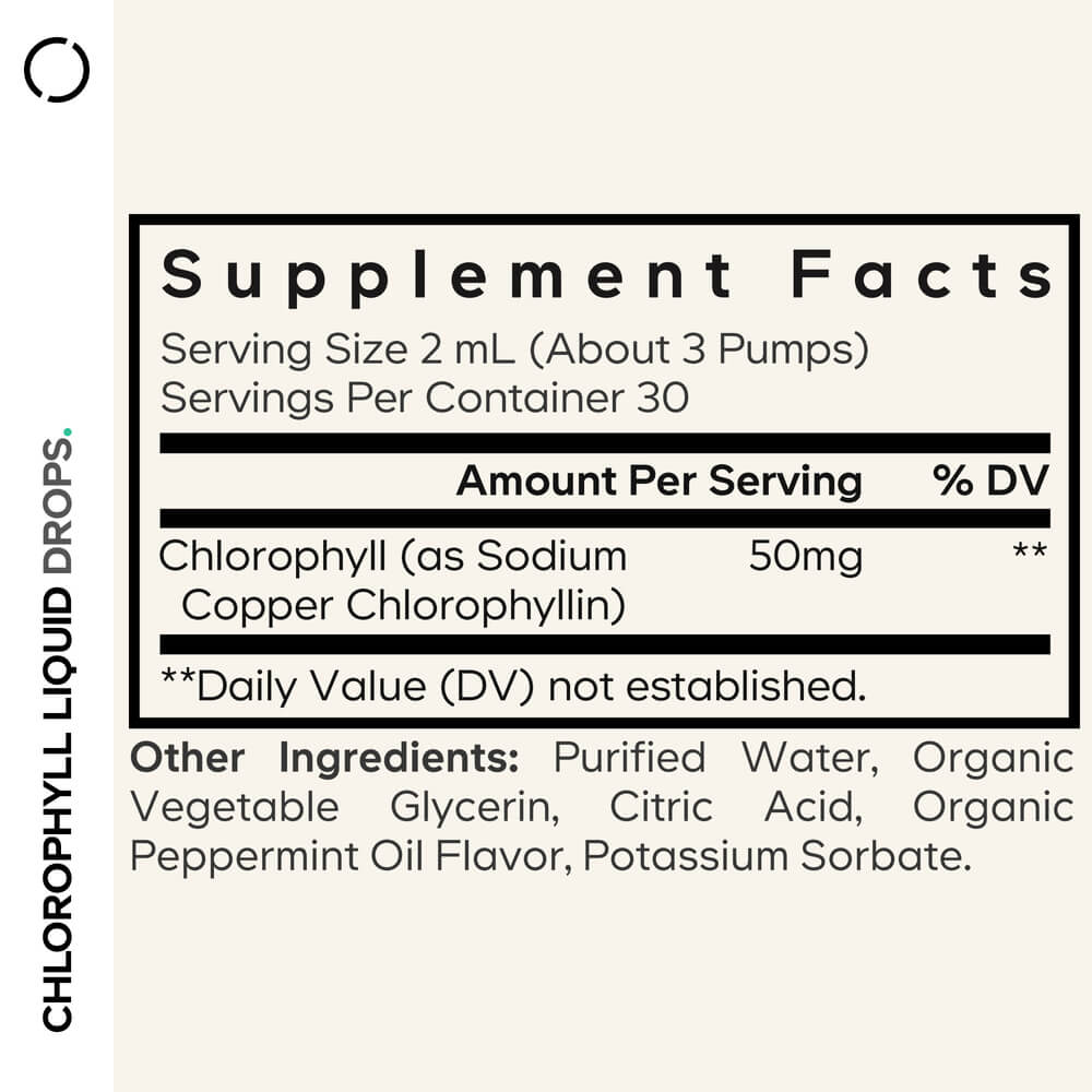 Codeage Vegan Chlorophyll Liquid Drops Supplement - Bodybuilding.com