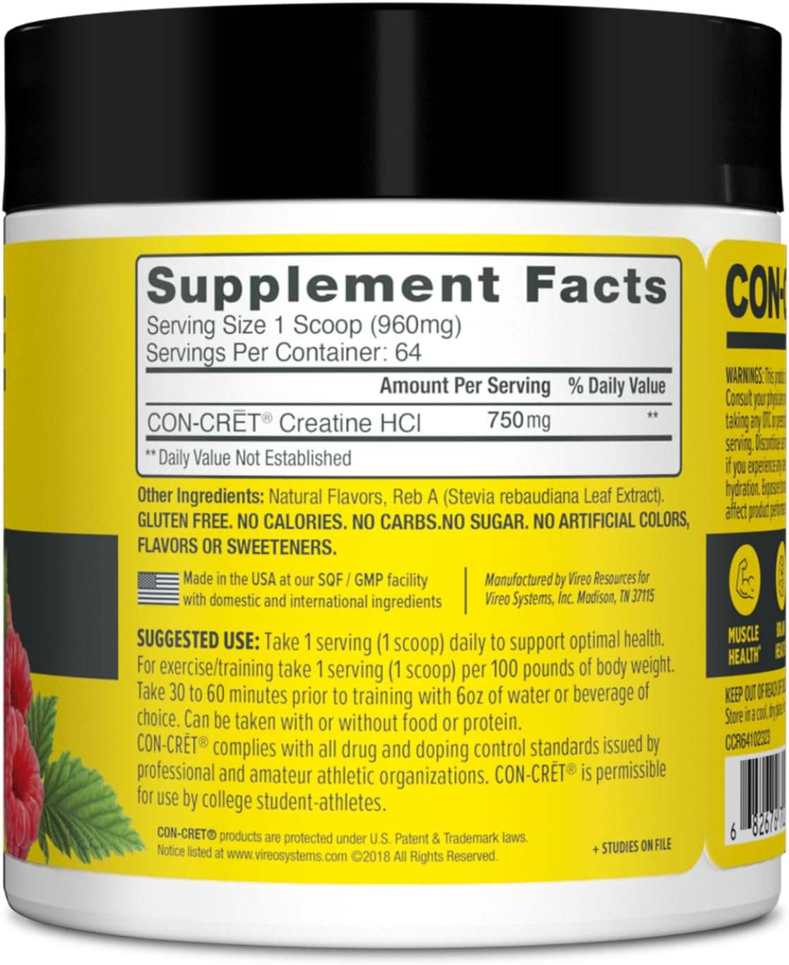 CON - CRฤT Creatine HCL - Bodybuilding.com