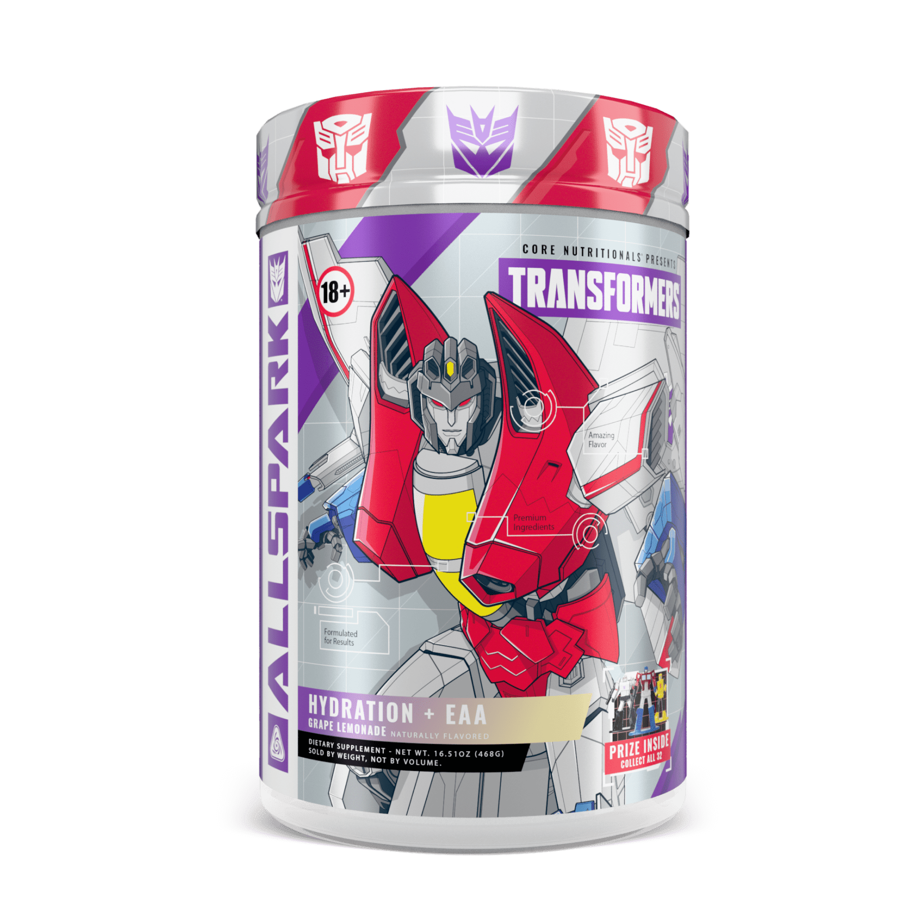 Core Nutritionals Allspark Hydration + EAA + Prize Inside - Bodybuilding.com