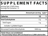 Nutrex Essentials Creatine Soft Chews