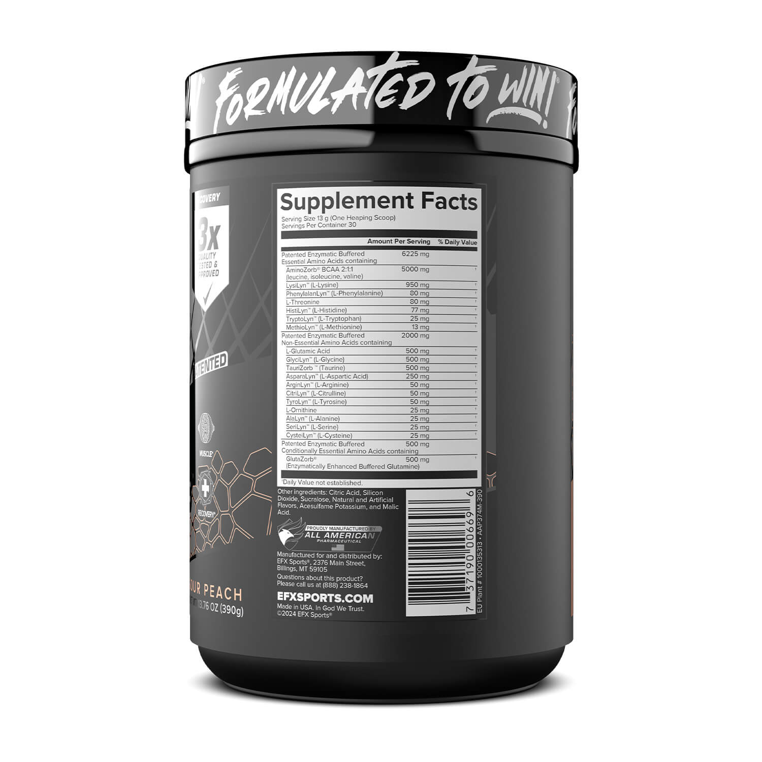 EFX Sports AminoZorb Elite 21 - Bodybuilding.com