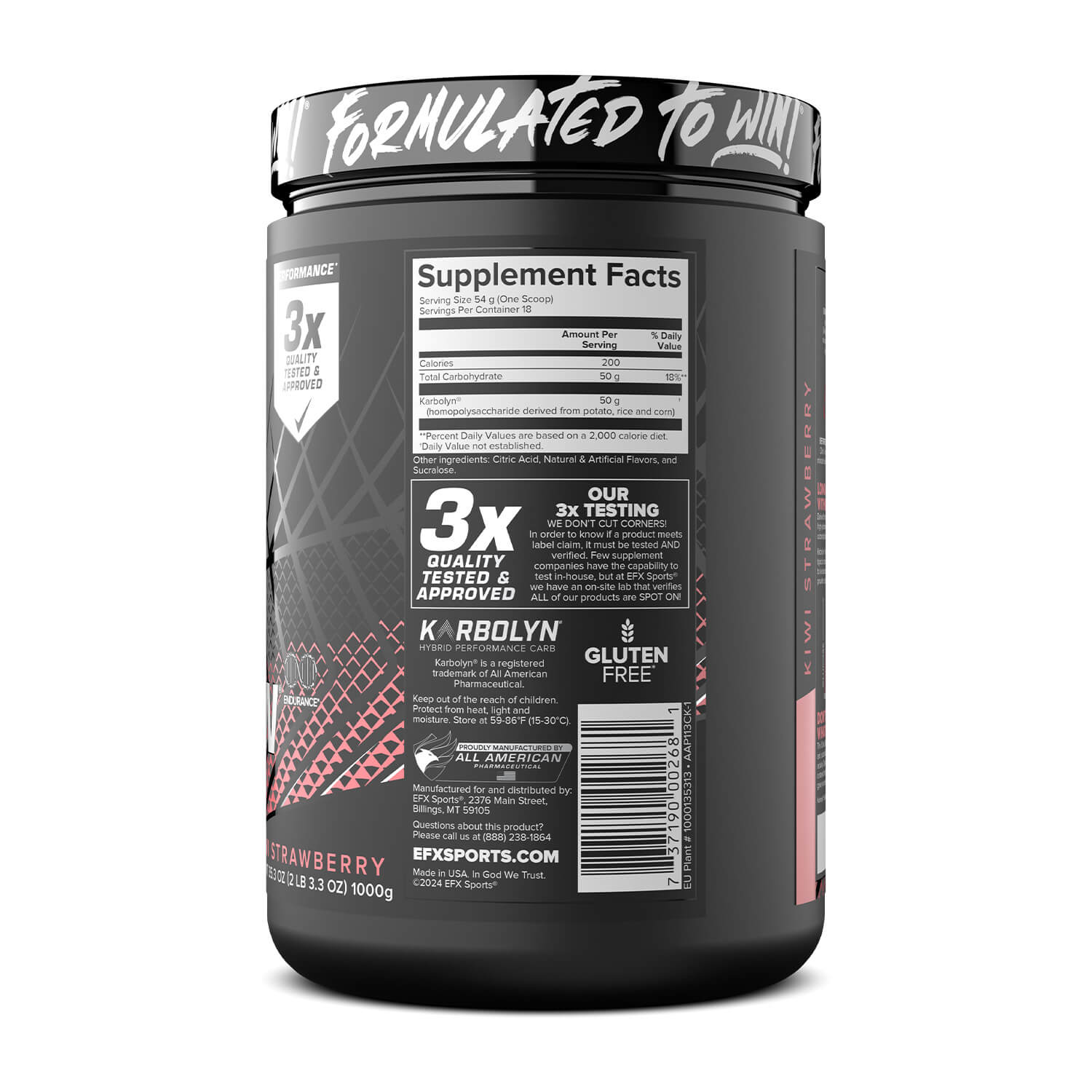 EFX Sports Karbolyn Fuel - Bodybuilding.com