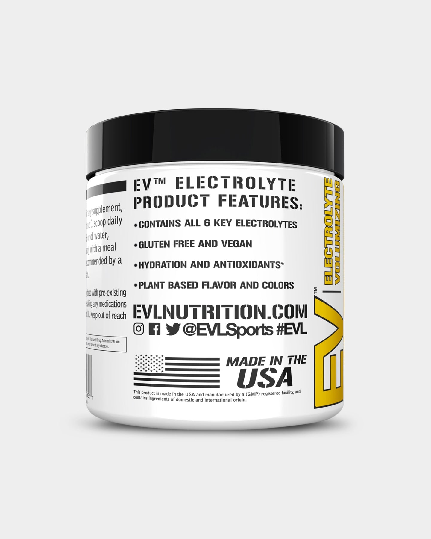 EVLUTION NUTRITION Electrolyte Volumizing Hydration - Bodybuilding.com