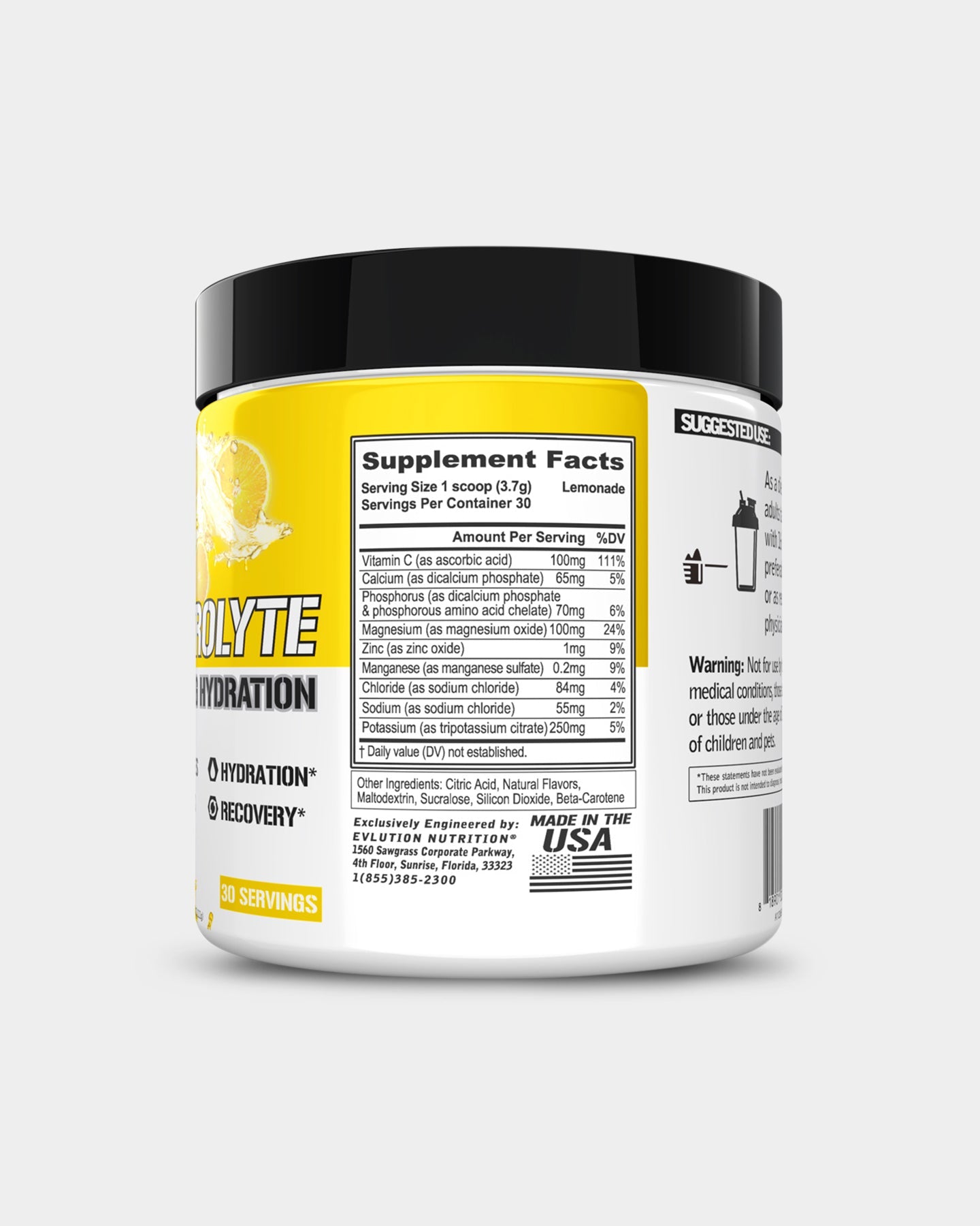 EVLUTION NUTRITION Electrolyte Volumizing Hydration - Bodybuilding.com