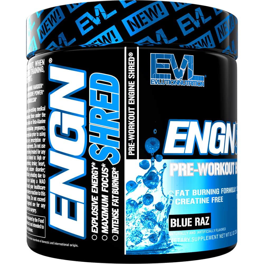 EVLUTION NUTRITION ENGN Shred Pre Workout - Bodybuilding.com