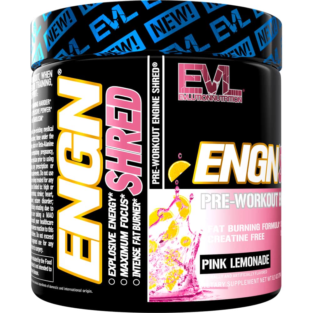 EVLUTION NUTRITION ENGN Shred Pre Workout - Bodybuilding.com