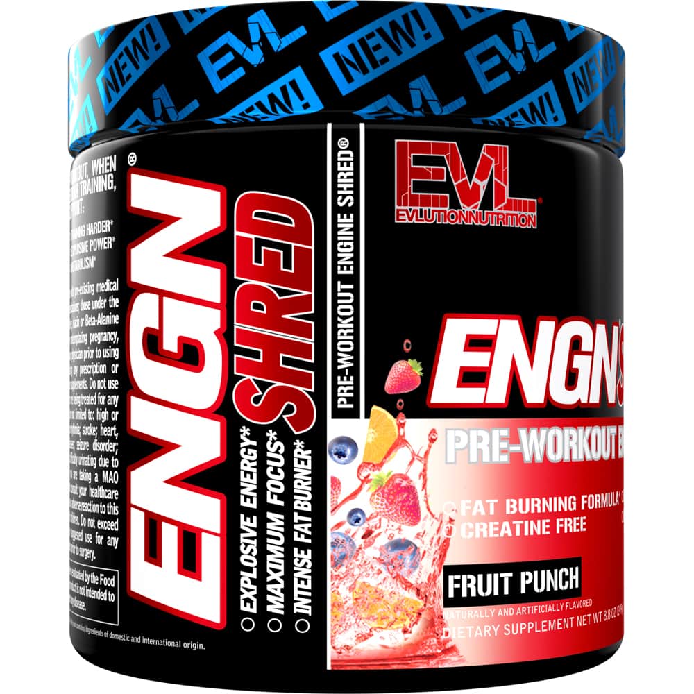 EVLUTION NUTRITION ENGN Shred Pre Workout - Bodybuilding.com