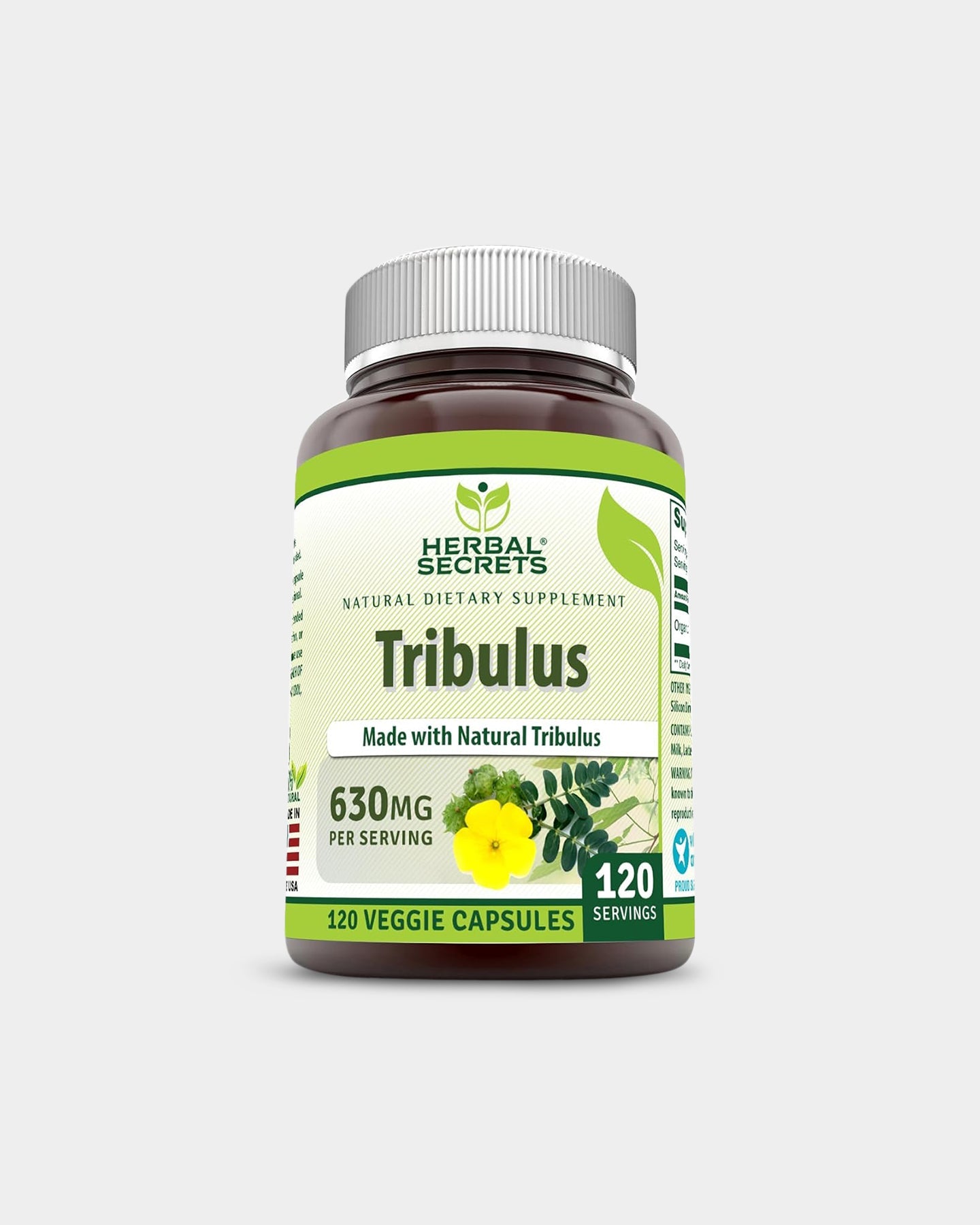 Herbal Secrets Organic Tribulus - Bodybuilding.com